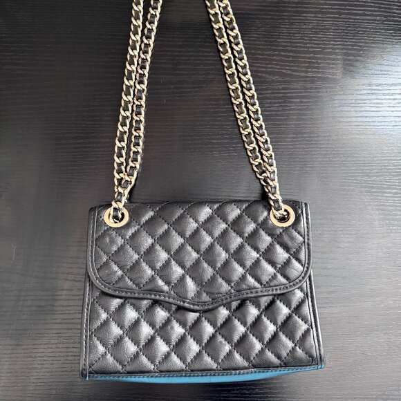 Rebecca Minkoff Mini Quilted Affair Convertible Crossbody Purse - Picture 1 of 7